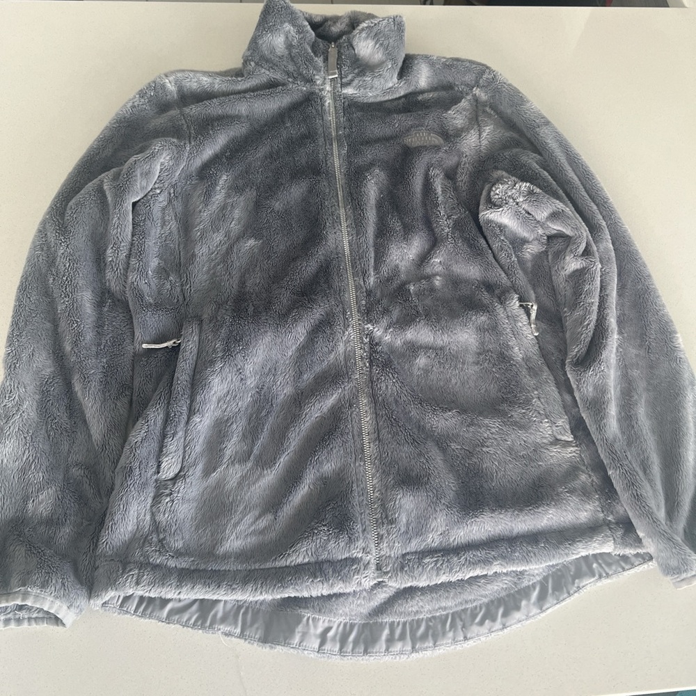 The North Face Women's Soft Osito Gray Jacket